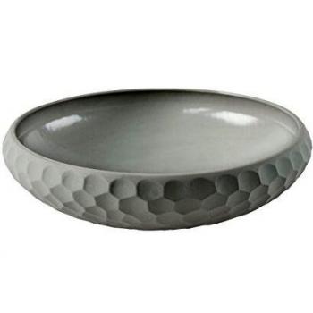 ASA Selection Carve Schale H 7 cm Ø 26, 5 cm cement
