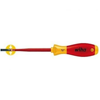 WIHA WHA-35446 Destornilladores certificados por VDE y GS, Amarillo, 3.5x100mm