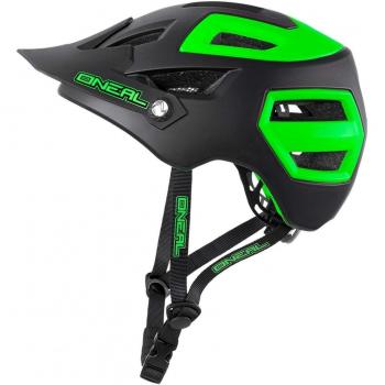 O'Neal Pike Casco de Bicicleta, Negro / Verde, L/XL