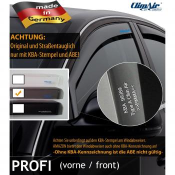 ClimAir CLS0033823D Deflectores de viento, Color Gray