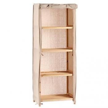Estante de Tela Natural Kipit San Ignacio 113x42x30