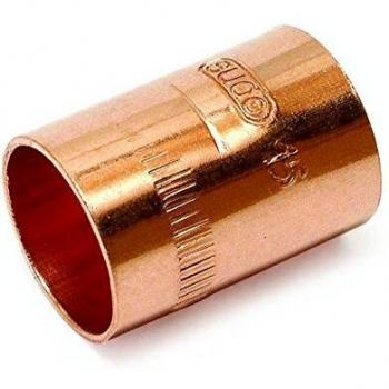 Manguito unión de cobre de 12 para soldar Hembra Hembra de Comap-Sudo