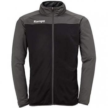 Kempa Prime Poly Jacket Chaqueta De Balonmano para Hombre, Azul Marino/Azul Royal, 128