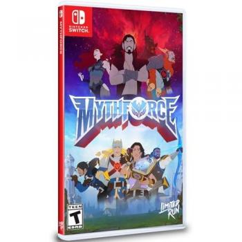 MythForce (Import) Juego Físico para Consola Nintendo Switch - Juego de acción y aventura, multijugador, estilo retro, gráficos en 3D, ambientación inspirada en los años 80