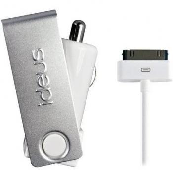 Ideus SCIPW - Cargador de coche USB para Apple iPad 3 y Apple iPhone 4S