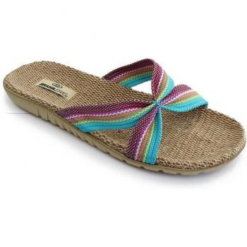 Sandalias Tren Arco con diseño de trenzas y arco para mujer
