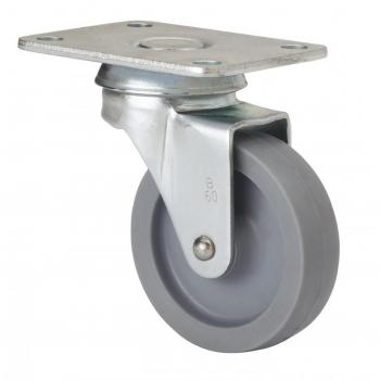 Rueda giratoria serie 602-602 con platina y sin freno