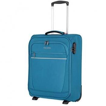 Travelite Cabin 2-Wheel Lightweight Turquoise Carry-On Trolley
