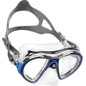 Cressi Air - Mã¡Scara Unisex, Color Transparente/Azul, Talla Ãºnica