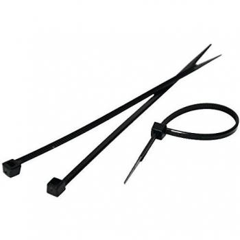 Bridas Negras para Cables 2,5x100 mm - Pack de 100 Unidades