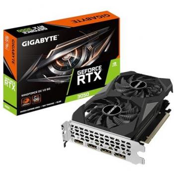 Gigabyte GeForce RTX 3050 6GB GDDR6 Windforce OC V2 Graphics Card