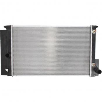 Radiador de refrigeración del motor NRF 59115 - Radiador de aluminio, compatible con múltiples modelos de vehículos, diseño optimizado para una mejor disipación del calor, incluye conexiones para mangueras y orificios para montaje