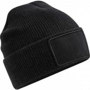 Gorro Beechfield Thinsulate con parche extraíble Unisex Gris
