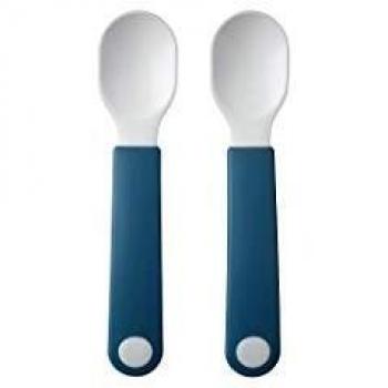 Set de Cucharas de Aprendizaje Mio - 2 Piezas - Azul Profundo