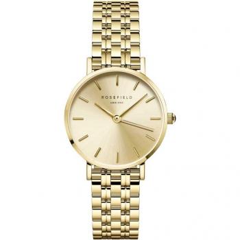 Rosefield Small Edit Champagne Gold Women's Quartz Watch SCGSG-S05