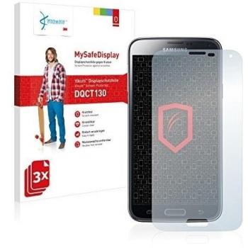 3x Vikuiti MySafeDisplay Protector de Pantalla DQCT130 de 3M para Samsung Galaxy S5 SM-G900I SM-G900F