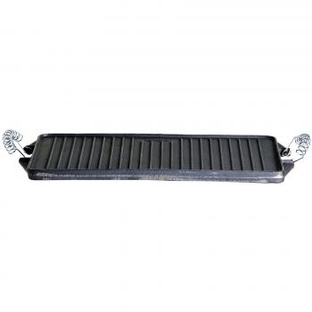 Garcima 5010250 Plancha Hierro Fundido Rectangular 43/24 x 44 cm