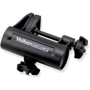 Abrazadera Oculta Velbon Hide Clamp II - Accesorio de Trípode para Cámaras, Color Negro