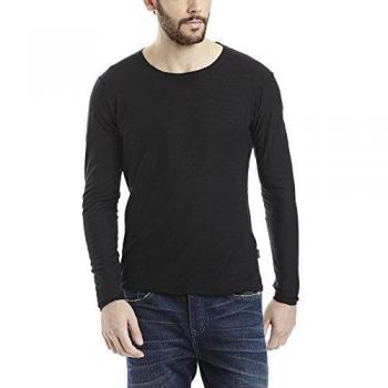 Bench Lenient Camiseta de Manga Larga, Schwarz