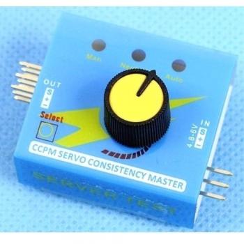 Youzone Caja de Dirección probador 3-Mode ESC Servo Tester Motor de yks RC helicóptero