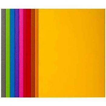Exacompta Bahia 220 - Paquete de 100 subcarpetas, 210 g/m², A4, colores surtidos