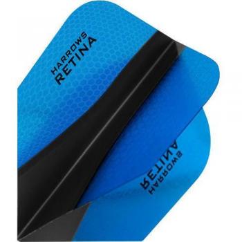 Dart Flights – Juego de plumas de dardo Harrows Retina de 100 micras – elige el color y la cantidad, azul