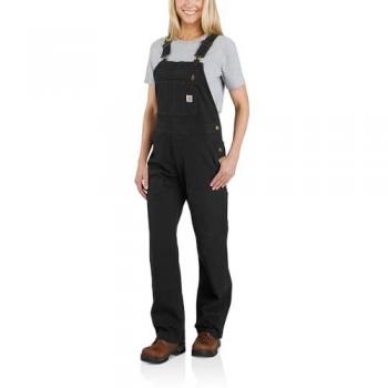 Carhartt Crawford Peto de Mujer en Negro, Talla XL