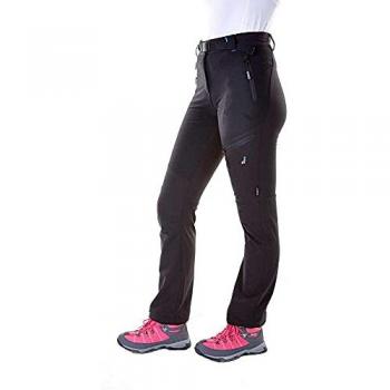 Pantalones de montaña Joluvi Aosta para mujer, color carbón, talla XS