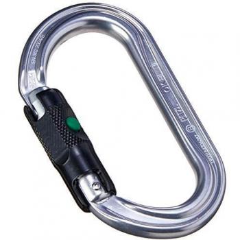 Petzl OK Ball-Lock Locking Carabiner - 23mm Opening, 75g Weight