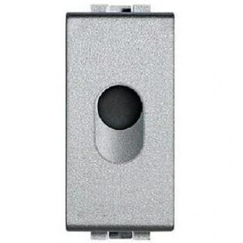 Falso polo Bticino LivingLight con salida de tecnología de luz y agujero de diámetro 9mm NT4953