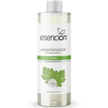 Ambientador Mikado Recarga GREEN 500ml | Recambio Difusor | Ambientador Mikado Refill | Aroma Premium | Fragancia para casa y oficina | Esencion