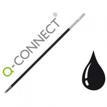 Recambio boligrafo extensible qconnect kf00233 negro