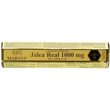 MARNYS Jalea Real Pura 1000mg con Lecitina de Soja Energía Natural 30 Cápsulas