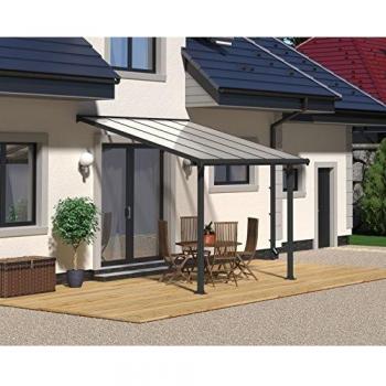 Pérgola Adosada de Aluminio Olympia 3x3.05m con Techo de Policarbonato 16mm - Canopia by Palram
