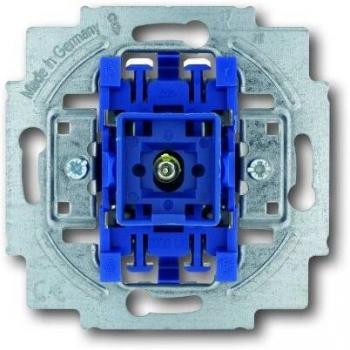 Busch-Jaeger 2000/6 USK - 3-way switch (alternating switch), Flush-fitted switch insert, control switch, Insert Toggle Reflex SI, Reflex SI Linear Gentian blue (RAL 5010) Rocker