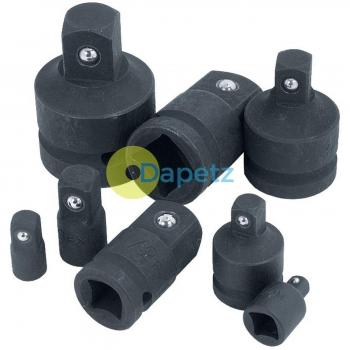 dapetz® 8PC calidad de vaso de impacto adaptador reductor de aire caja de metal