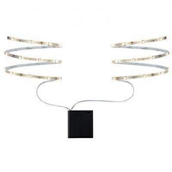 Tira LED Móvil Paulmann 2x80cm Blanco Cálido 1,2W a Pilas