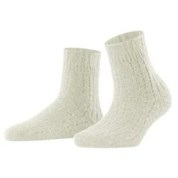 Falke Women's Ribbed Wool Bed Socks Off White 2.5-5