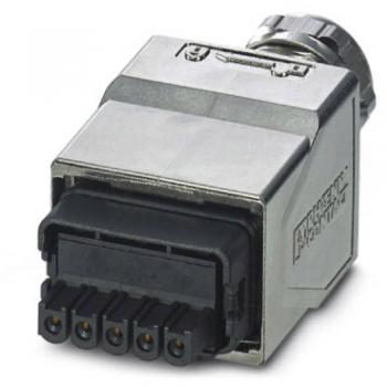 Phoenix Contact 5-Pin Industrial Rectangular Power Connector CUC-PPC-C2ZNI-SX/24FKP5