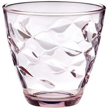 Set de Vasos Bormioli Rocco Flora 6 Unidades Rosa Vidrio 260 ml