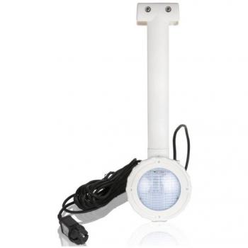 Proyector de Luz LED Colgante para Piscinas Elevadas con Pared de Acero Gre LAGP8 - foco proyector colgante led piscinas gre LAGP8