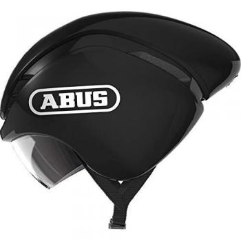 Abus GameChanger TT Shiny Black Time Trial Helmet Size S