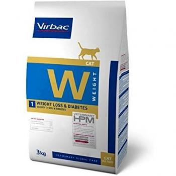 Veterinary Hpm Virbac Hpm Gato W1 Weight Loss&Diabetes 3Kg Virbac 00937 3000 g