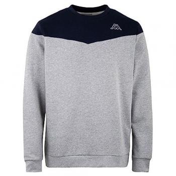 Sudadera Kappa Eladax para Hombre, Gris, Talla S