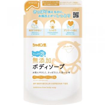 Additive-Free 470ml Foam Body Soap Refill - Shabondama