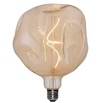 Bombilla Filamento LED Esférica G180 E27 5W 250 Lumens 2000K Acabado Dorado