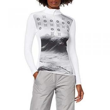 CMP Jersey de esquí para mujer 39L2666 A001 Bianco, talla 46