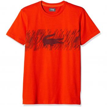 Lacoste Sport Tj6762, Camiseta Niños, Naranja