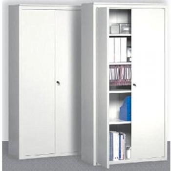 Multifunción Armario Metal Tutto piani Dos Puertas 120 x 45 x 200 desmontado con 4 estantes