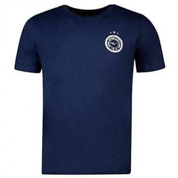 Camiseta de Manga Corta Everlast Ditmars Azul Navy para Hombre